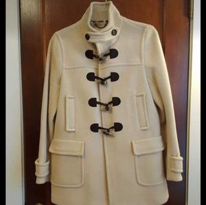 Banana Republic Ivory Coat - Size Medium
